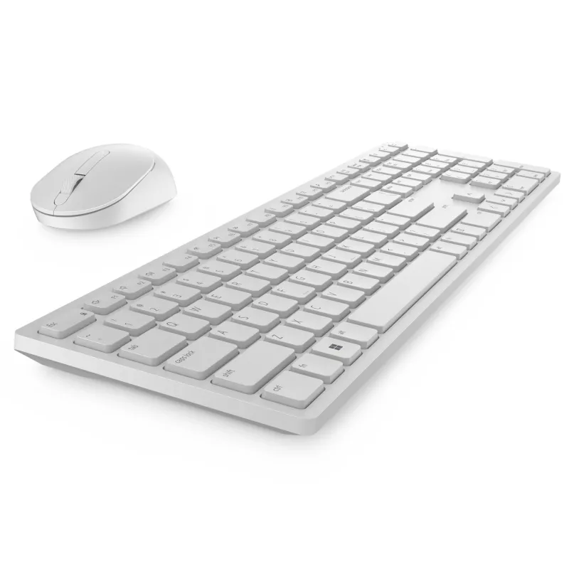 Tastatur und Maus Dell KM5221W Pro Wireless Set Weiß 2,4 GHz