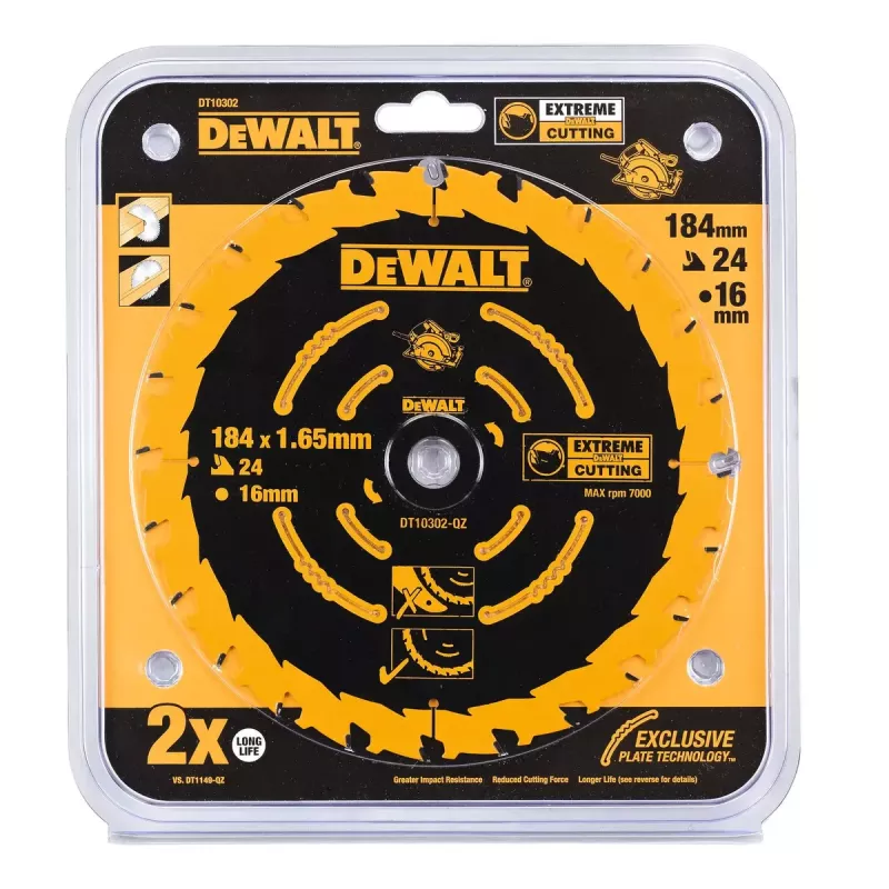 Kreissägeblatt DeWALT DT10302-QZ 1 Stk. Mehrere Materialien