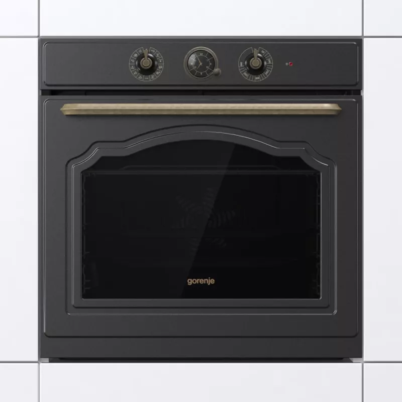 Gorenje BO3CO4L02 1 BOS67371CLB PL_ILCL, Groß, Elektrisch, 77 L, 2300 W, 77 L, 2300 W