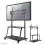 Neomounts NS-M4000Schwarz TV-Rollwagen 60–105 Zoll, Schwarz, fester Bodenständer, Stahl, 150 kg, 152,4 cm (60 Zoll), 2,67 m (105 Zoll)
