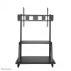 Neomounts NS-M4000Schwarz TV-Rollwagen 60–105 Zoll, Schwarz, fester Bodenständer, Stahl, 150 kg, 152,4 cm (60 Zoll), 2,67 m (105 Zoll)