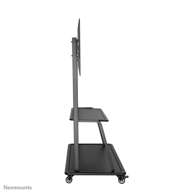 Neomounts NS-M4000Schwarz TV-Rollwagen 60–105 Zoll, Schwarz, fester Bodenständer, Stahl, 150 kg, 152,4 cm (60 Zoll), 2,67 m (105 Zoll)