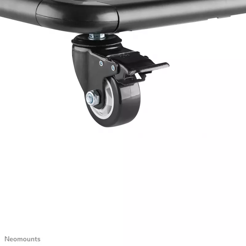 Neomounts NS-M4000Schwarz TV-Rollwagen 60–105 Zoll, Schwarz, fester Bodenständer, Stahl, 150 kg, 152,4 cm (60 Zoll), 2,67 m (105 Zoll)