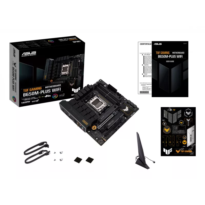 ASUS TUF GAMING B650M-PLUS WIFI AMD B650 Sockel AM5 micro ATX