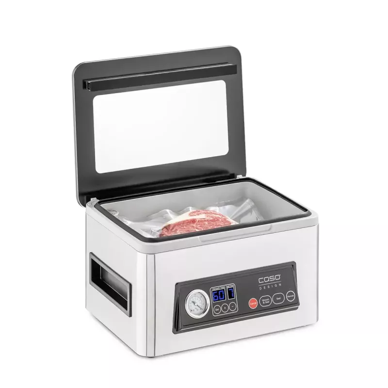 Vakuumierer Caso VacuChef 50 Power 300 W Edelstahl Modell 01416 zur Lebensmittelkonservierung