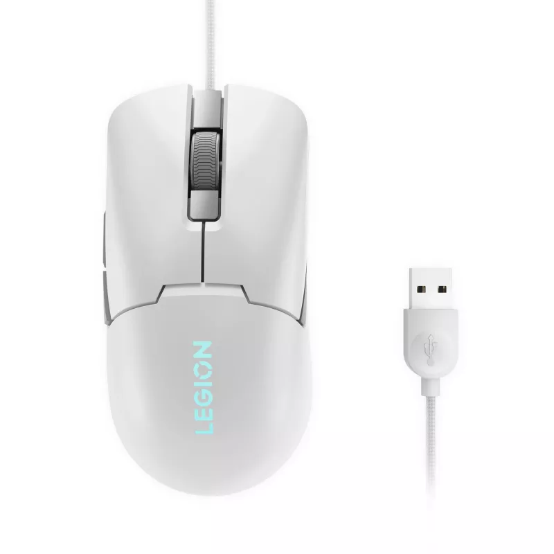 Lenovo GY51H47351 Maus Gaming Rechtshänder USB Typ-A Optisch 8000 DPI