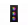 PC-Gehäuse MSI MAG FORGE M100A Micro Tower Schwarz mit gehärtetem Glas, 3x120mm Frontlüfter, RGB, microATX/Mini‑ITX