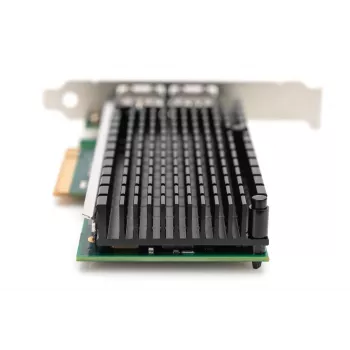 DIGITUS Ethernet Serveradapter – 10 Gbit/s Dual-Port PCIe X8, Intel X540 BT2