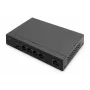 DIGITUS PoE-Switch 4+1-Ports Ethernet Unmanaged 4-ports PoE,