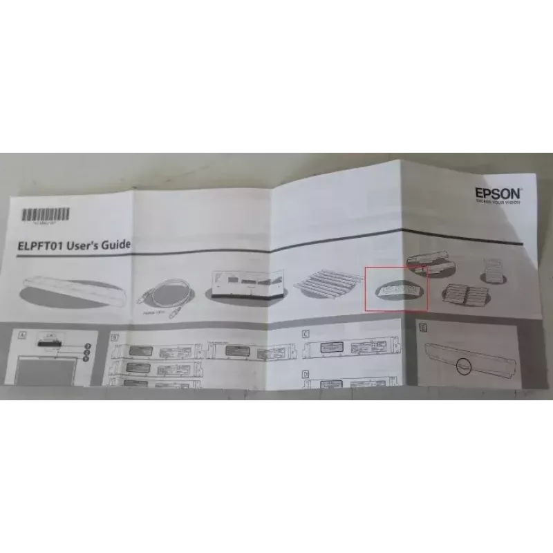 Finger-Touch-Einheit Epson ELPFT01 FEHLENDE PADS V12H007A24SO