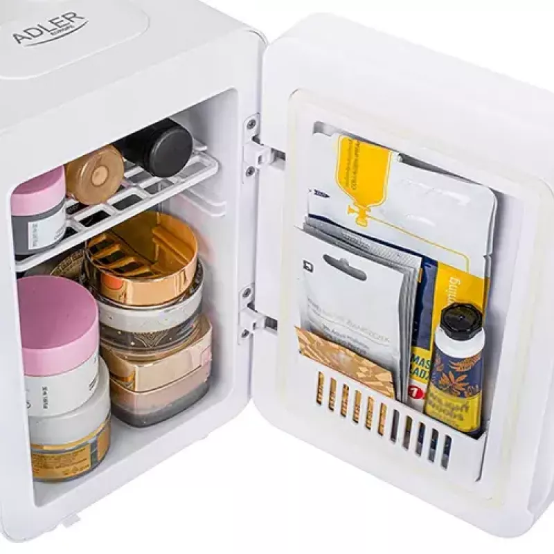 Freistehender Minikühlschrank Adler AD 8085, 4 L, rechter Anschlag, Spiegeltür, 220–240 V/12 V