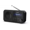 Sharp DR-P420(BK) Tokyo Tragbares Digitalradio, Tragbar, Digital, DAB, DAB+, UKW, Auto-Scan, Auto-Tuning, 2 W, AAC
