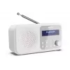 Sharp DR-P420(WH) Tokyo Tragbares Digitalradio, Tragbar, Digital, DAB, DAB+, FM, Auto-Scan, Auto-Tuning, 2 W, AAC