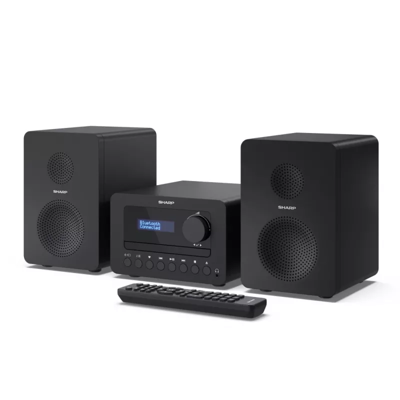 Sharp TOKYO DAB+ HI-FI Micro System Home-Audio-Mikrosystem 40 W Schwarz