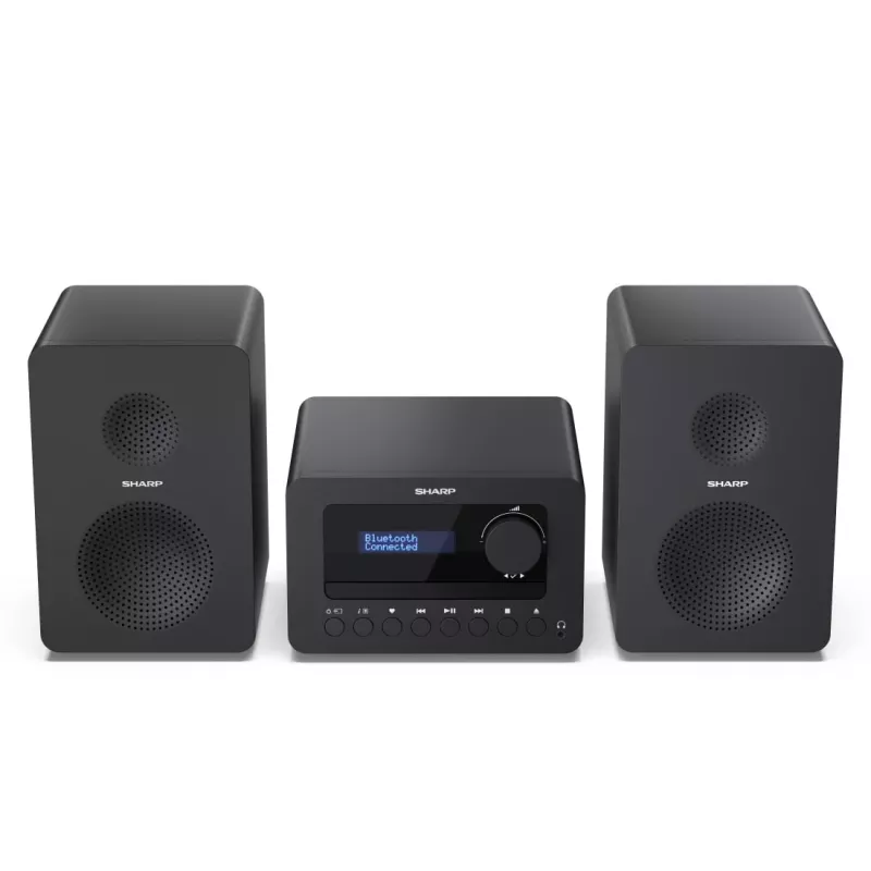 Sharp TOKYO DAB+ HI-FI Micro System Home-Audio-Mikrosystem 40 W Schwarz