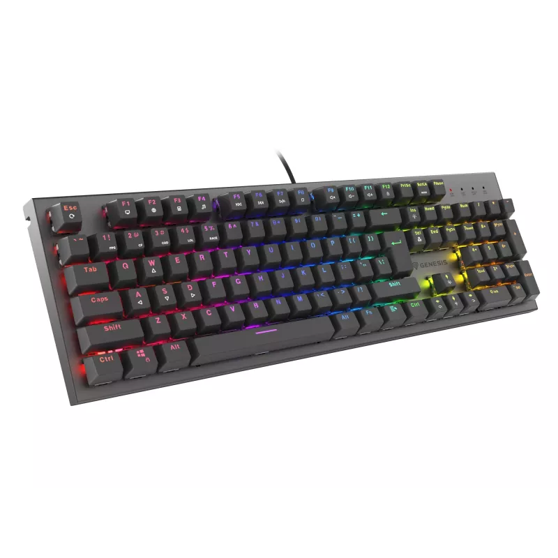 GENESIS Thor 303 Tastatur Gaming USB QWERTY US International Schwarz