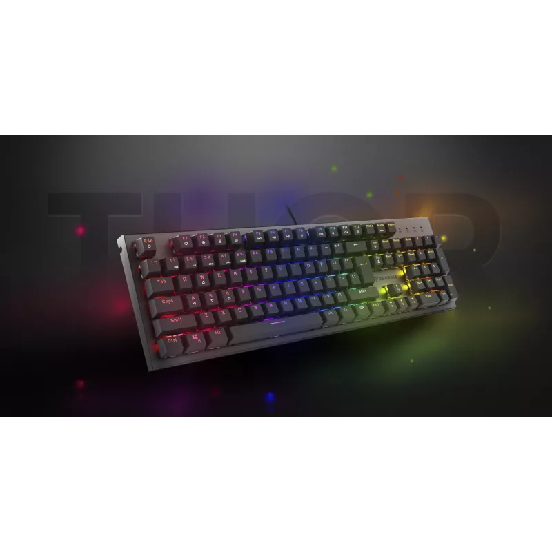 GENESIS Thor 303 Tastatur Gaming USB QWERTY US International Schwarz