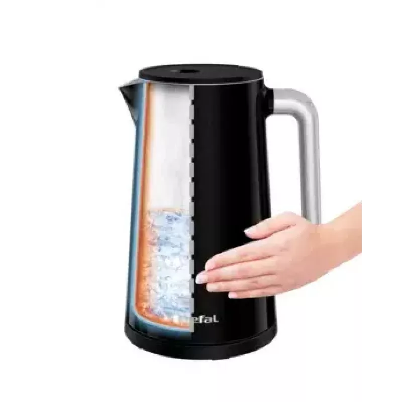 Tefal KO851 Wasserkocher 1,7 L 1800 W Schwarz