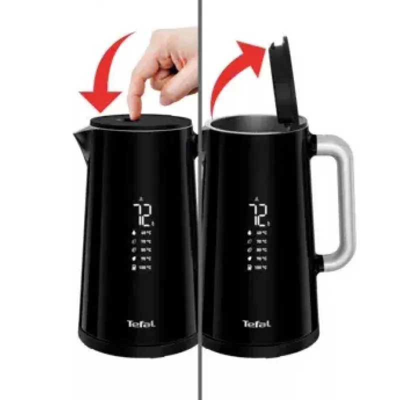 Tefal KO851 Wasserkocher 1,7 L 1800 W Schwarz