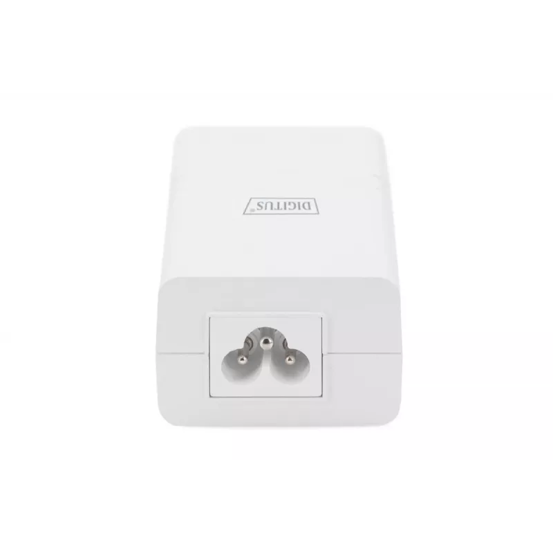 DIGITUS Gigabit Ethernet PoE+ Injector 802.3at, 30 W, kleines Gehäuse, weiß