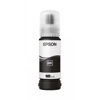Epson 108 EcoTank Tintenflasche Schwarz — Original 65 ml für EcoTank-Drucker