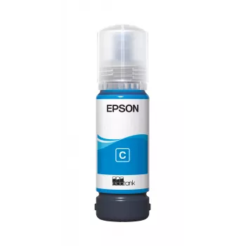 Ink Bottle Epson 108 EcoTank Cyan – Original-Ersatztinte für EcoTank-Drucker, Cyan