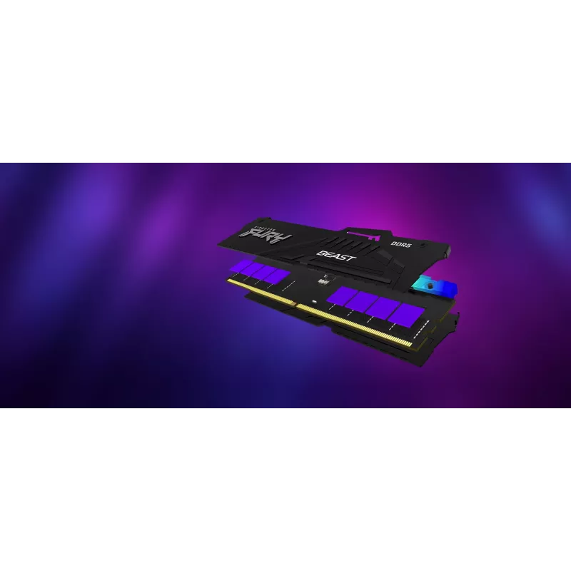 Kingston Technology FURY Beast 16GB 5600MT/s DDR5 CL36 DIMM RGB