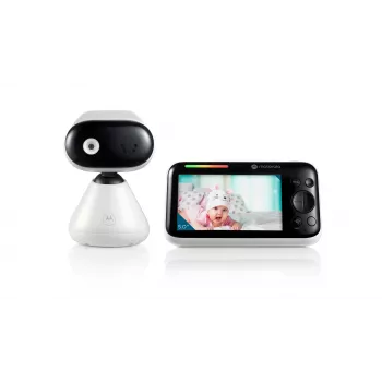 Video-Babyphone Motorola PIP1500 mit 5 Zoll Display, 480×272, 2,4 GHz FHSS, 300 m Reichweite, 2800 mAh Akku