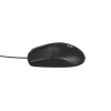 NATEC Maus USB Natec Ruff 2 1000dpi optisch Schwarz