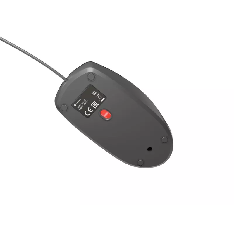 NATEC Maus USB Natec Ruff 2 1000dpi optisch Schwarz