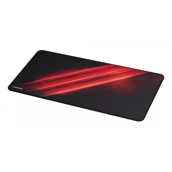 GENESIS Carbon 500 Maxi Flash G2 Gaming-Mauspad Schwarz, Rot