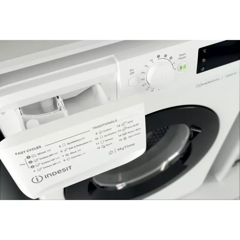 Indesit MTWSE 61294 WK EE Waschmaschine Frontlader 6 kg 1151 U/min Weiß