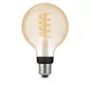Smart-Birne Philips G93 Globe E27 — LED 7 W, Bluetooth & Zigbee, 95×150 mm