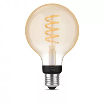 Smart-Birne Philips G93 Globe E27 — LED 7 W, Bluetooth & Zigbee, 95×150 mm