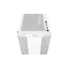 PC-Gehäuse DeepCool CC360 WH ARGB Mini Tower Weiß — Micro-ATX/Mini-ITX, gehärtetes Glas, 2x 3,5 Zoll + 3x 2,5 Zoll, 2x Front 120-mm-Lüfter
