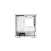 PC-Gehäuse DeepCool CC360 WH ARGB Mini Tower Weiß — Micro-ATX/Mini-ITX, gehärtetes Glas, 2x 3,5 Zoll + 3x 2,5 Zoll, 2x Front 120-mm-Lüfter