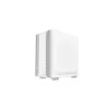 PC-Gehäuse DeepCool CC360 WH ARGB Mini Tower Weiß — Micro-ATX/Mini-ITX, gehärtetes Glas, 2x 3,5 Zoll + 3x 2,5 Zoll, 2x Front 120-mm-Lüfter