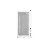 PC-Gehäuse DeepCool CC360 WH ARGB Mini Tower Weiß — Micro-ATX/Mini-ITX, gehärtetes Glas, 2x 3,5 Zoll + 3x 2,5 Zoll, 2x Front 120-mm-Lüfter