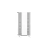 PC-Gehäuse DeepCool CC360 WH ARGB Mini Tower Weiß — Micro-ATX/Mini-ITX, gehärtetes Glas, 2x 3,5 Zoll + 3x 2,5 Zoll, 2x Front 120-mm-Lüfter
