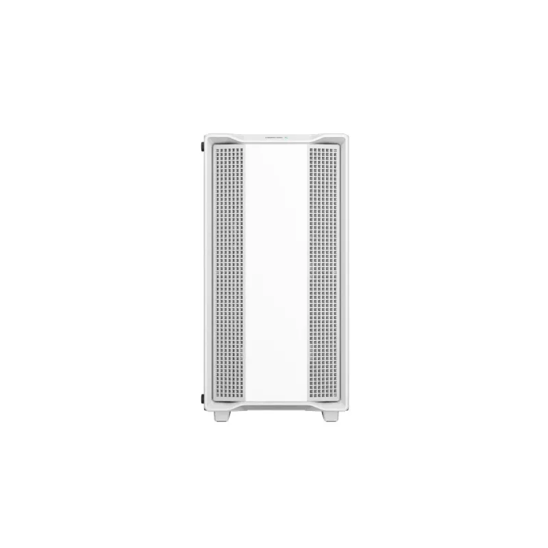 PC-Gehäuse DeepCool CC360 WH ARGB Mini Tower Weiß — Micro-ATX/Mini-ITX, gehärtetes Glas, 2x 3,5 Zoll + 3x 2,5 Zoll, 2x Front 120-mm-Lüfter