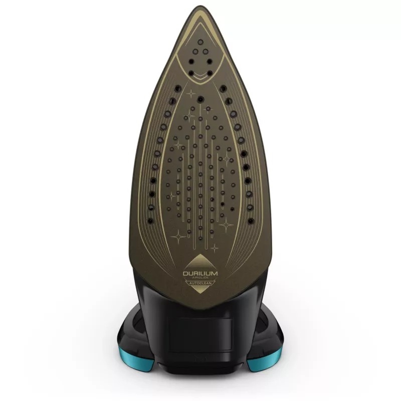 Tefal Puregliss FV8066 Dampfbügeleisen Durilium AirGlide Autoclean-Bügelsohle 3000 W Schwarz, Blau