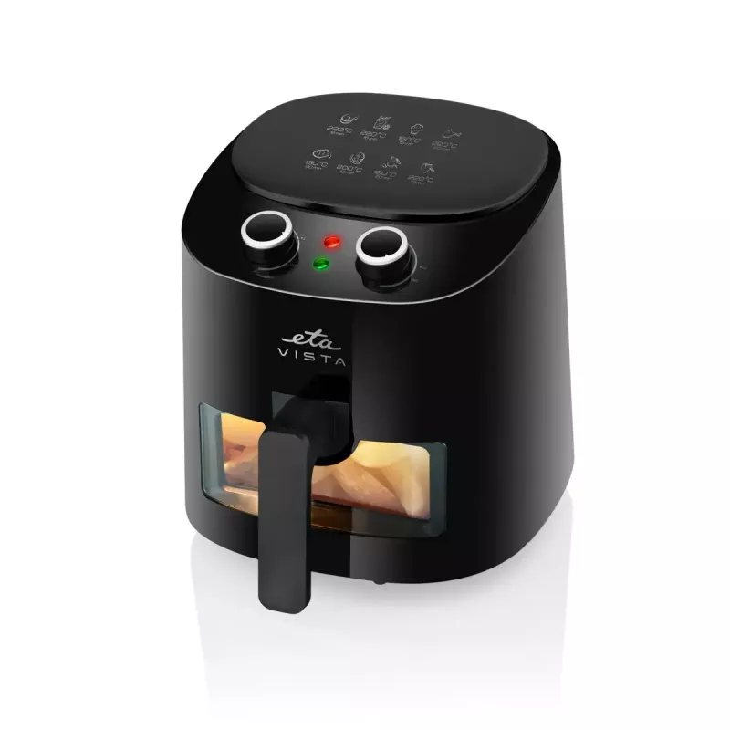 Heißluftfritteuse ETA ETA016890000, tischgerät 1300W, 4,3 L, schwarz