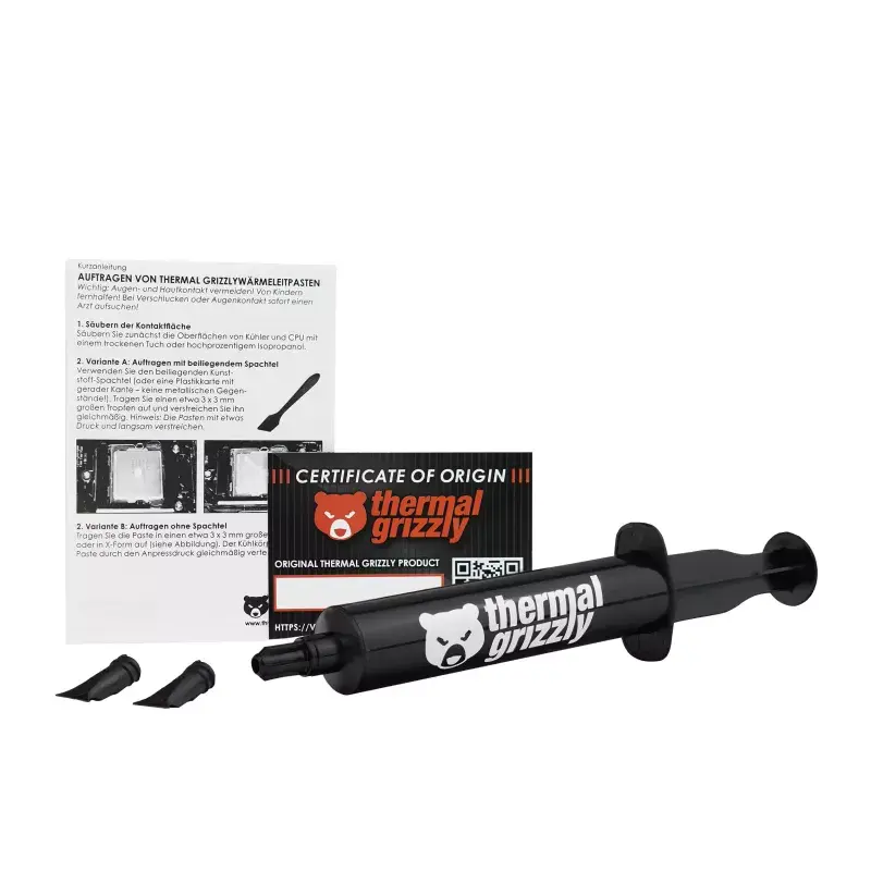 Wärmeleitpasten-Schutz Thermal Grizzly TG-A-100-R, 26 g, schwarz