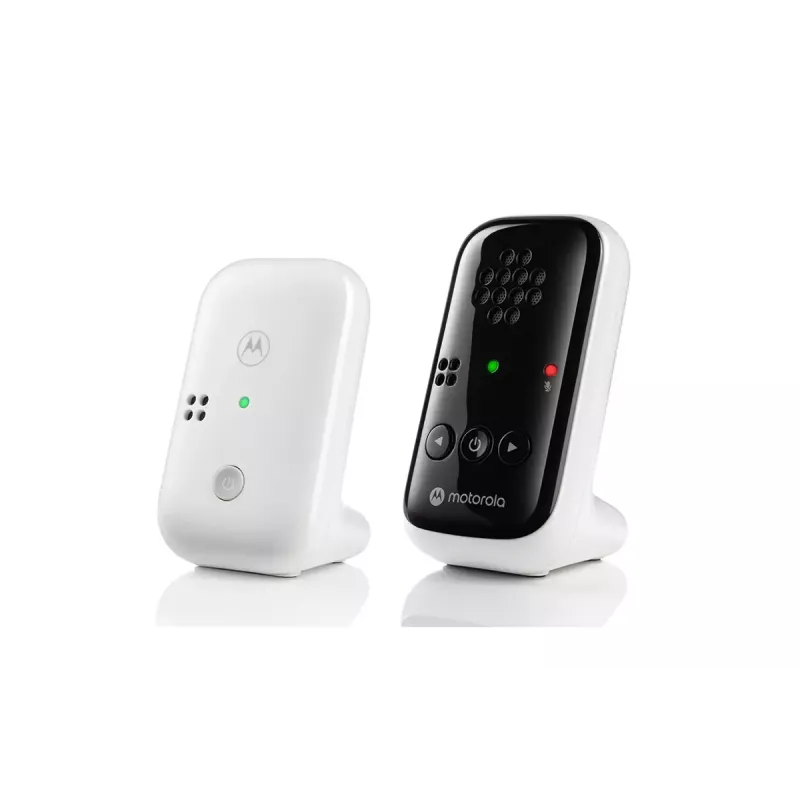 Audio-Babyphone Motorola PIP10 mit DECT-Funk, hochempfindlichem Mikrofon, mobiler Elterneinheit
