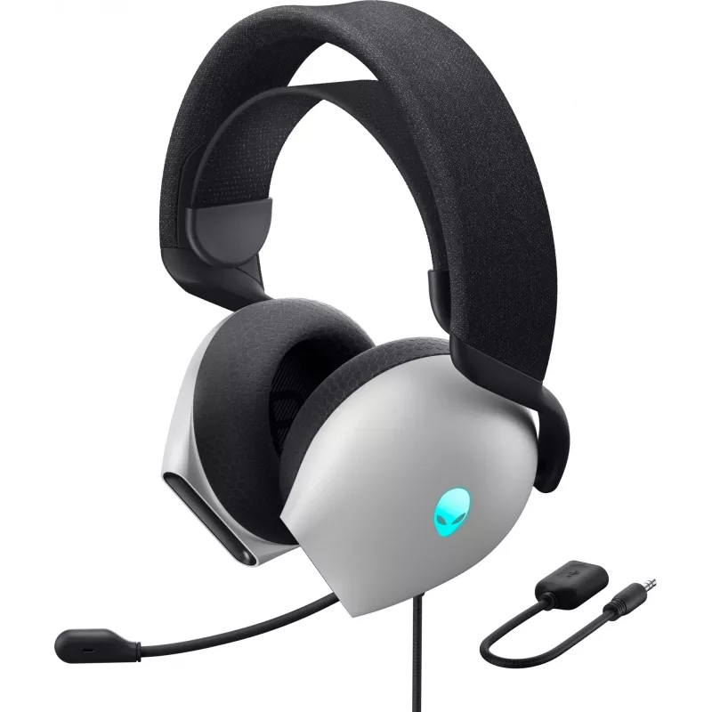 Alienware AW520H Headset Kabelgebundenes Gaming-Headset mit Kopfbügel Weiß