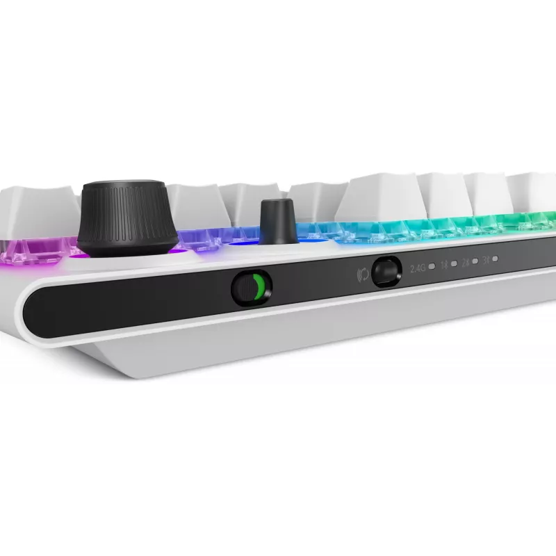 Alienware Tri-Mode AW920K Tastatur Gaming USB + RF Wireless + Bluetooth Weiß