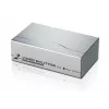 ATEN 2-Port VGA Video Splitter (350 MHz), VGA, 2x VGA, 1920 x 1440 Pixel, Silber, Metall, 30 m