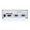 ATEN 2-Port VGA Video Splitter (350 MHz), VGA, 2x VGA, 1920 x 1440 Pixel, Silber, Metall, 30 m