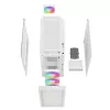 PC-Gehäuse DeepCool CH560 DIGITAL WH Midi-Tower — Weiß, EATX/ATX, gehärtetes Glas, RGB-Lüfter, USB-C