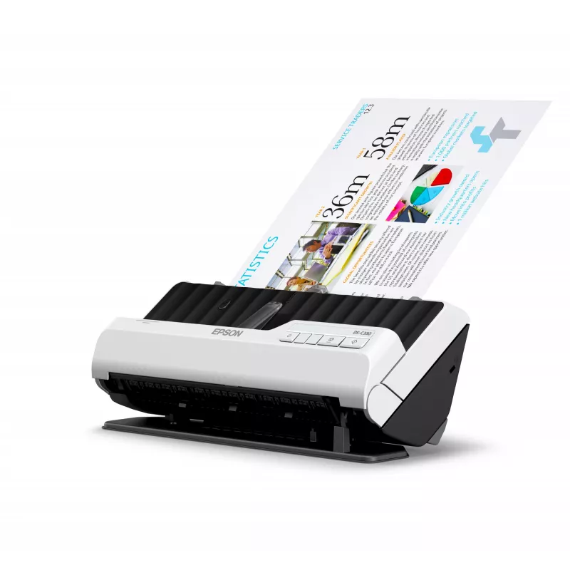 Epson DS-C330 ADF + Einzugsscanner 600 x 600 DPI A4 Schwarz, Weiß